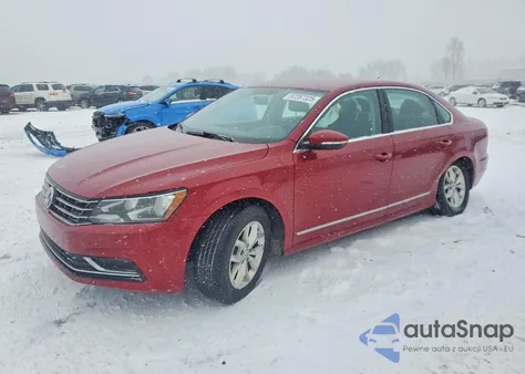 2016 Volkswagen Passat S z USA, uszkodzony, nr VIN 1VWAT7A3XGC027953